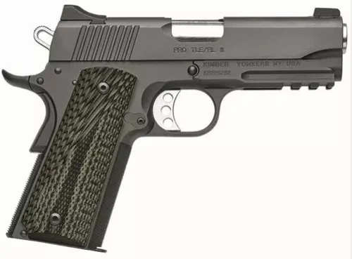 kimber-pro-tle-rl-ii-45-acp-matte-black-pistol Kimber Pro TLE/RL II .45 ACP Matte Black Pistol