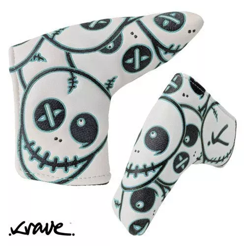 krave-arctic-stacked-blade-putter-headcover Krave ‘Arctic Stacked’ Blade Putter Headcover