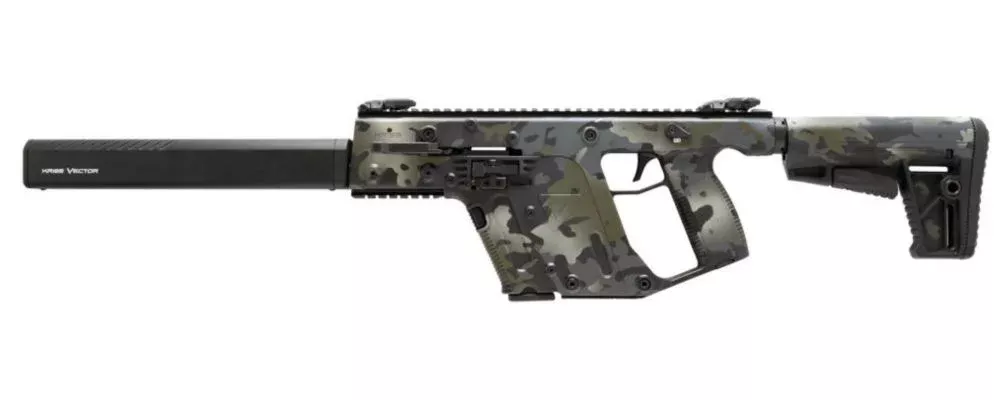 kriss-vector-crb-g2-45-acp-black-camo-carbine KRISS Vector CRB G2 .45 ACP Black Camo Carbine