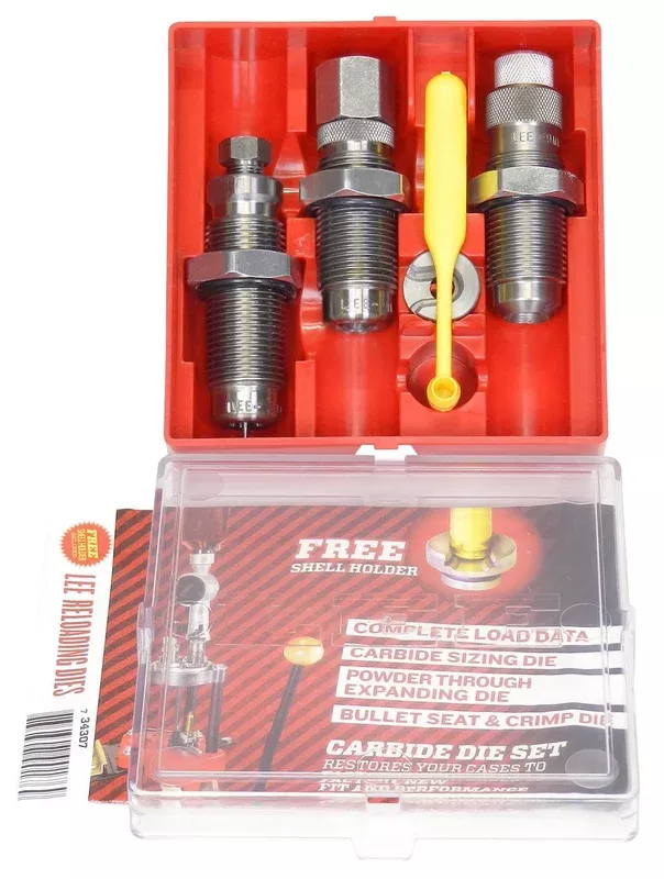 lee-precision-carbide-3-die-set-with-shellholder Lee Precision Carbide 3-Die Set with Shellholder