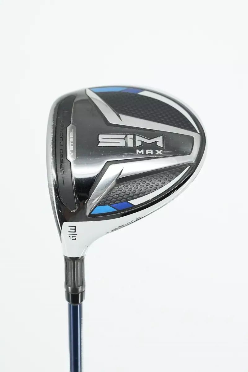 lefty-taylormade-sim-max-3-wood-s-flex-43 Lefty TaylorMade SIM Max 3 Wood S Flex 43″