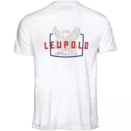 leupold-eagle-short-sleeve-shirt-white Leupold Eagle Short Sleeve Shirt White
