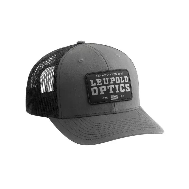 Leupold Hat Established 1907 Trucker Gray/Black