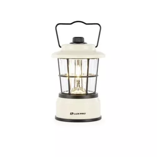 luxpro-lp1535-retro-led-lantern-265-lumen-beige LuxPro LP1535 Retro LED Lantern 265 Lumen Beige