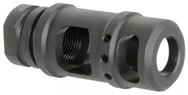 Midwest Industries, 45/70 Two Chamber Muzzle Brake, 5/8×24, BLK