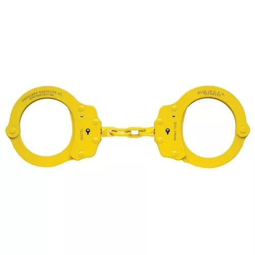 model-750c-chain-link-handcuff-yellow Model 750C Chain Link Handcuff | Yellow