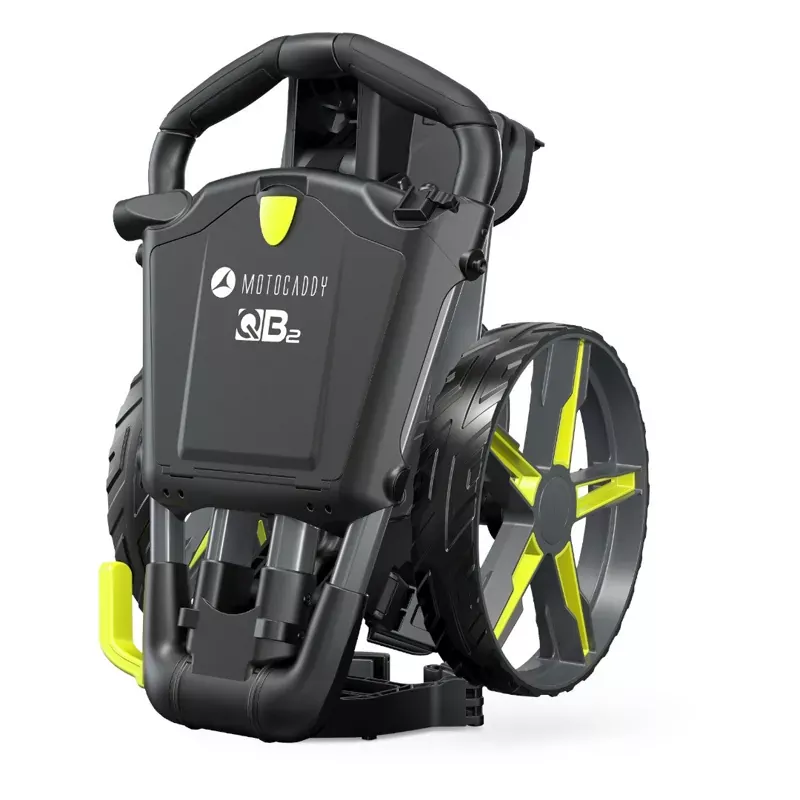 motocaddy-2026-qb2-golf-push-trolley-lime Motocaddy 2026 QB2 Golf Push Trolley | Lime
