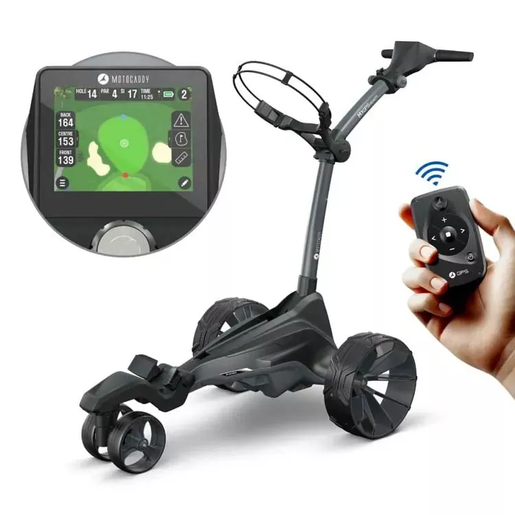 motocaddy-m7-gps-remote-electric-trolley Motocaddy M7 GPS REMOTE Electric Trolley