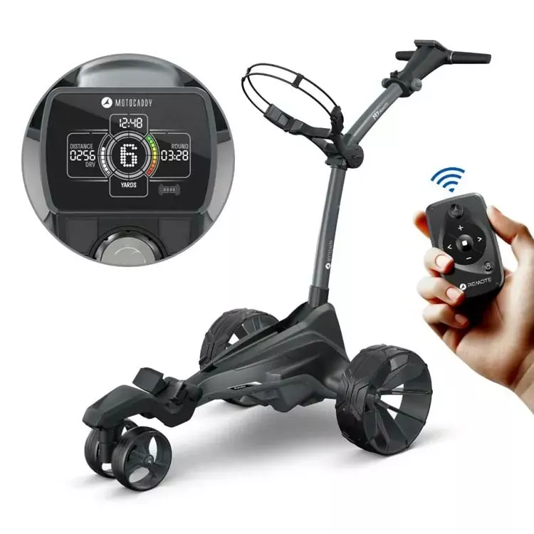 motocady-m7-remote-electric-golf-trolley Motocady M7 REMOTE Electric Golf Trolley