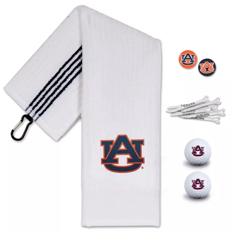 ncaa-team-effort-auburn-tigers-golf-gift-set NCAA Team Effort Auburn Tigers Golf Gift Set