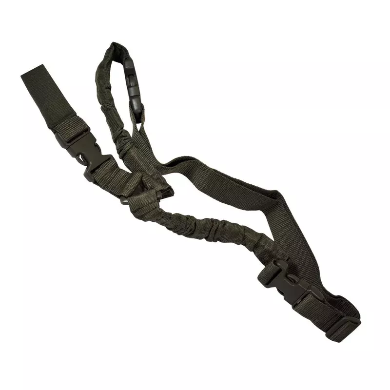 ncstar-vism-deluxe-single-point-bungee-sling-green NcSTAR VISM Deluxe Single Point Bungee Sling Green