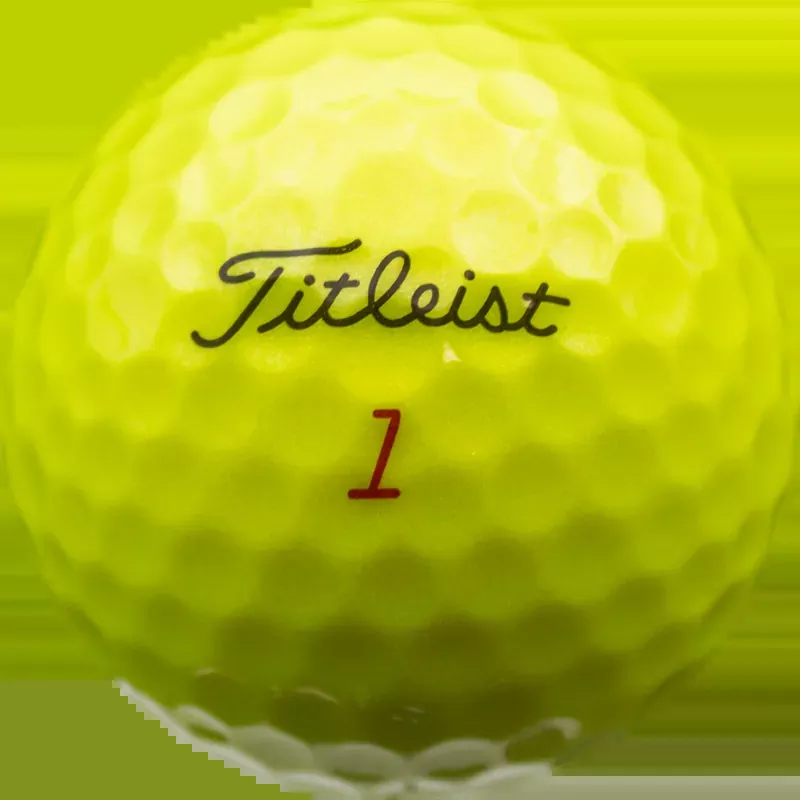 new-titleist-pro-v1x-yellow-practice-golf-balls New Titleist Pro V1X Yellow Practice Golf Balls