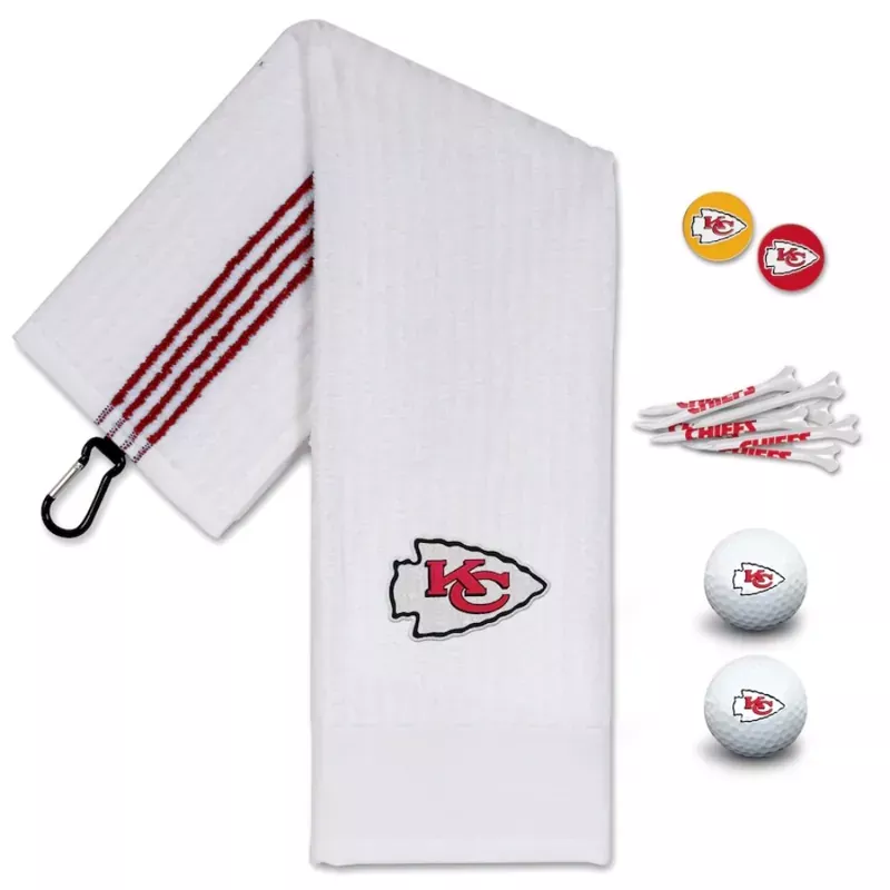 nfl-team-effort-kansas-city-chiefs-golf-gift-set NFL Team Effort Kansas City Chiefs Golf Gift Set