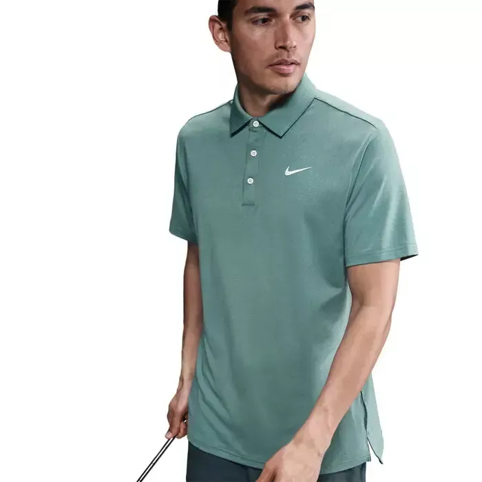 nike-dri-fit-tour-heather-polo Nike Dri Fit Tour Heather Polo