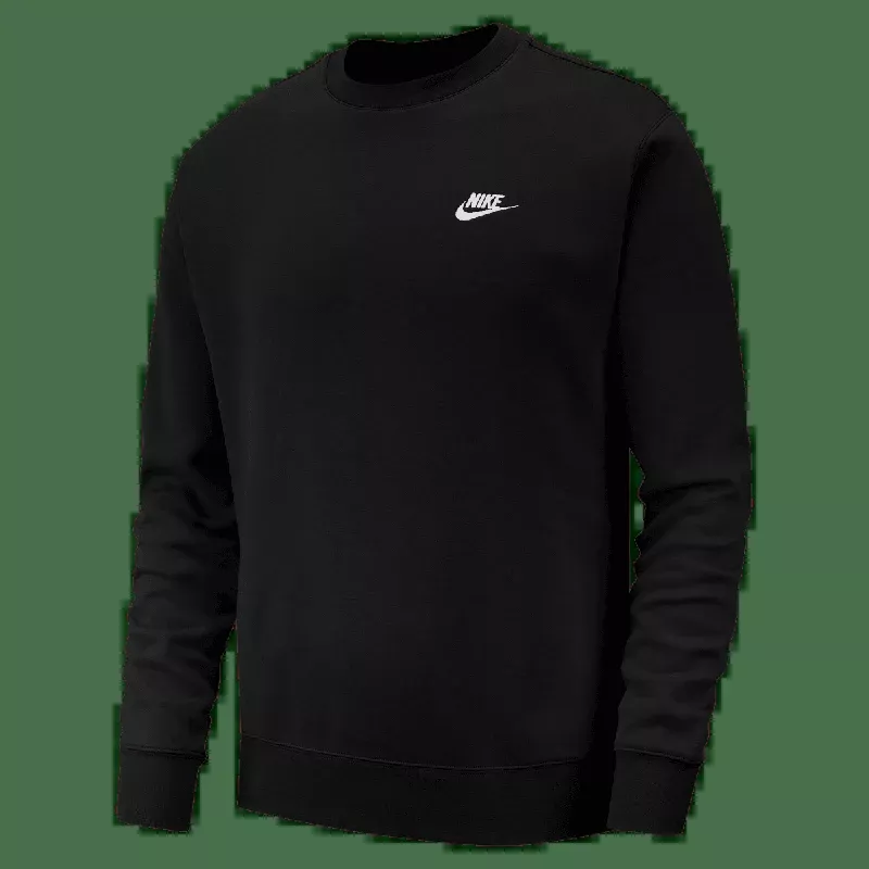 nike-nsw-club-crew-pullover-black Nike NSW Club Crew Pullover – Black