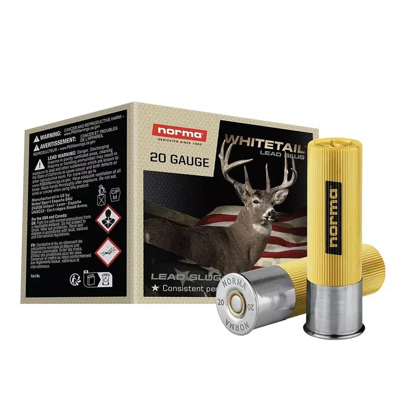 Norma Whitetail Slug 20 Gauge Slug