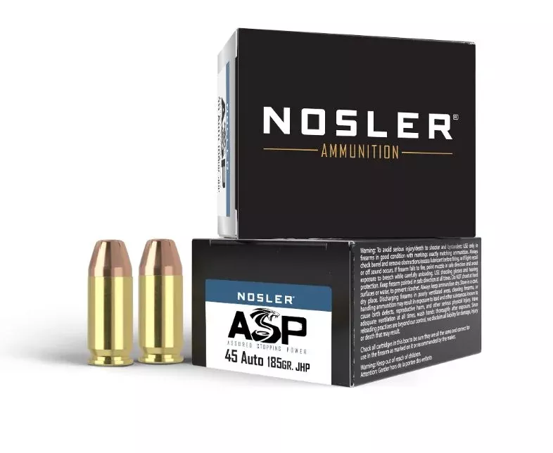 nosler-match-grade-45-acp-jacketed-hollow-point Nosler Match Grade .45 ACP Jacketed Hollow Point