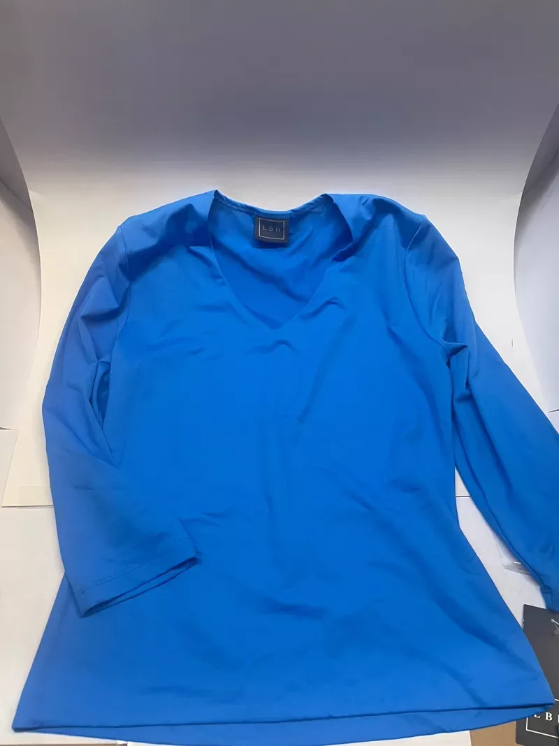 original-lbh-3-4-length-sleeve-v-neck-top Original LBH 3/4 Length Sleeve V Neck Top