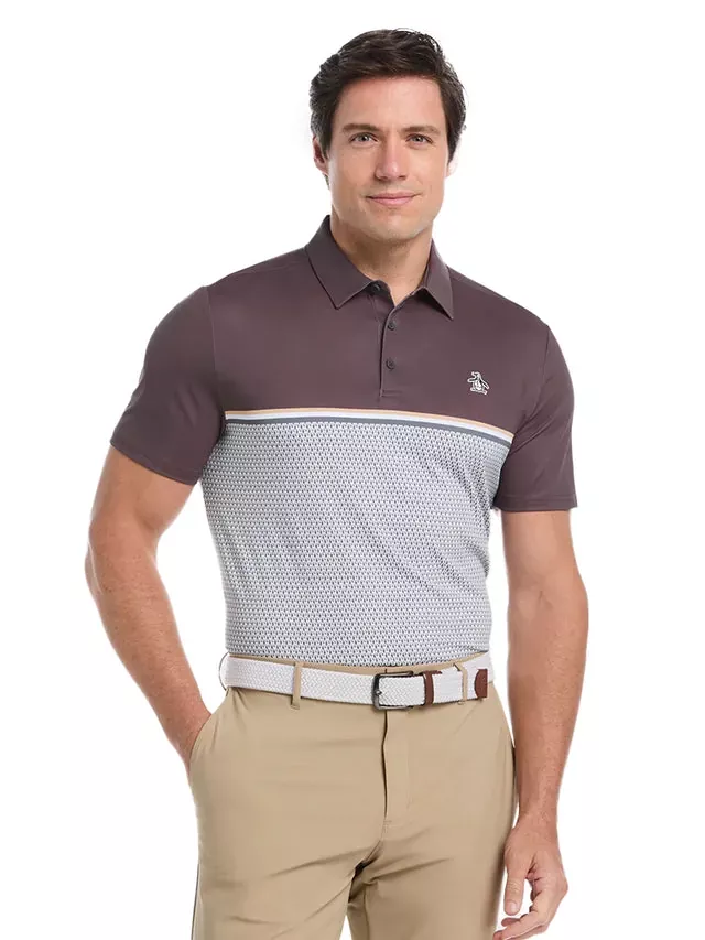 original-penguin-engineered-p-color-block-polo Original Penguin Engineered P Color Block Polo
