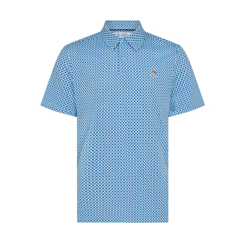 original-penguin-pete-s-bowtie-micro-print-polo Original Penguin Pete’s Bowtie Micro Print Polo