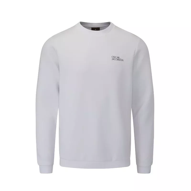 oscar-jacobson-johnstone-tour-midlayer-white Oscar Jacobson Johnstone Tour Midlayer – White