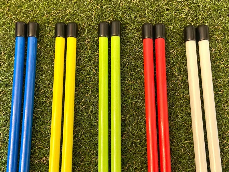 pair-golf-alignment-stick-swing-training-aid (Pair) Golf Alignment Stick Swing Training Aid