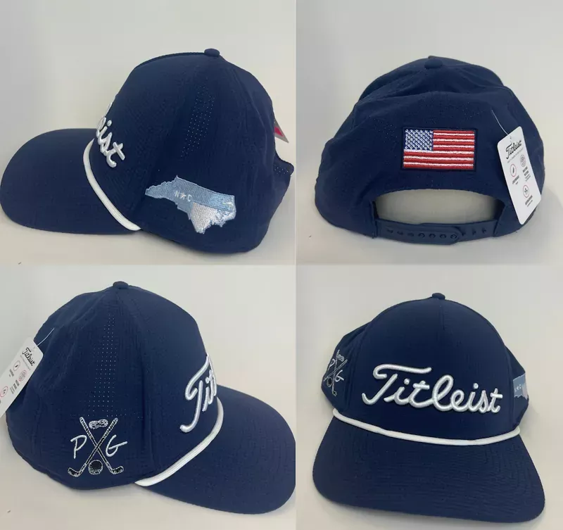 peanuts-golf-adjustable-titleist-rope-hat Peanuts and Golf Adjustable Titleist Rope Hat