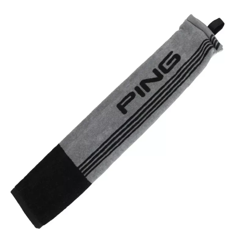PING 214 Trifold Towel – Grey/Black