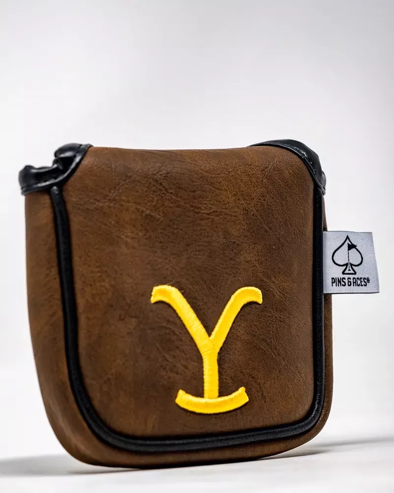 Pins & Aces Yellowstone Mallet Putter Headcover