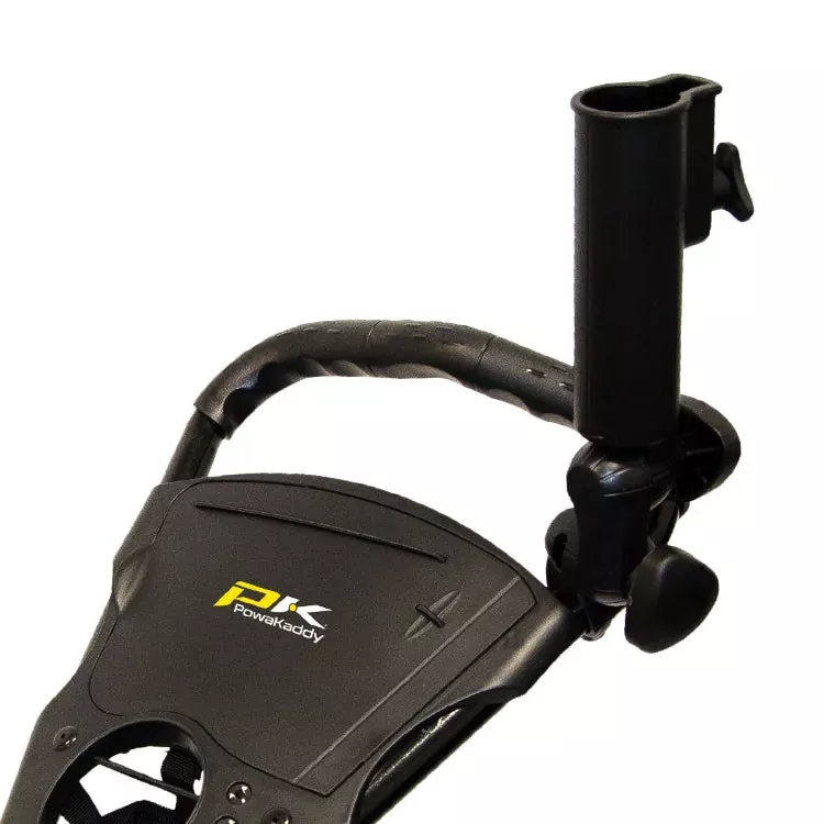 powakaddy-push-cart-golf-umbrella-holder Powakaddy Push Cart Golf Umbrella Holder