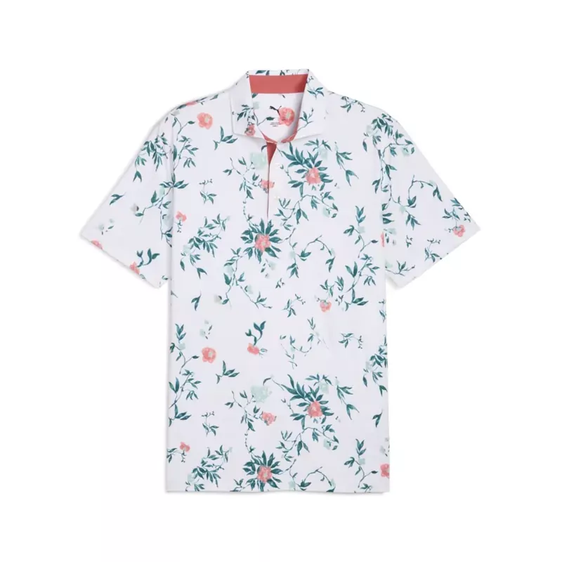 puma-mattr-water-floral-polo Puma MATTR Water Floral Polo