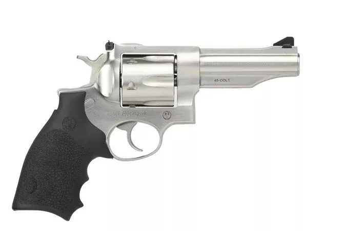 ruger-redhawk-45-colt-satin-stainless-revolver Ruger Redhawk .45 Colt Satin Stainless Revolver