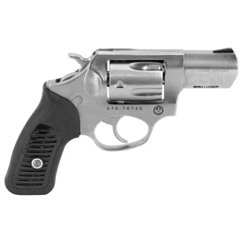 ruger-sp101-9mm-stainless-silver-revolver Ruger SP101 9mm Stainless/Silver Revolver