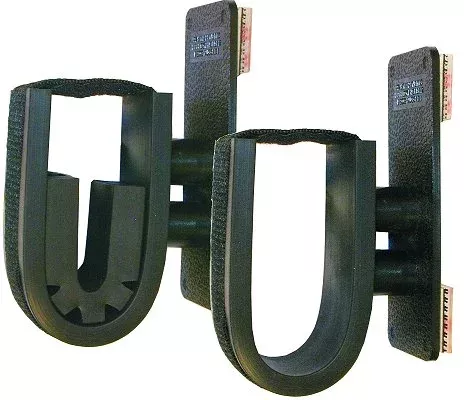 rugged-gear-single-hook-gun-rack-with-dual-locks-black Rugged Gear Single Hook Gun Rack with Dual Locks Black