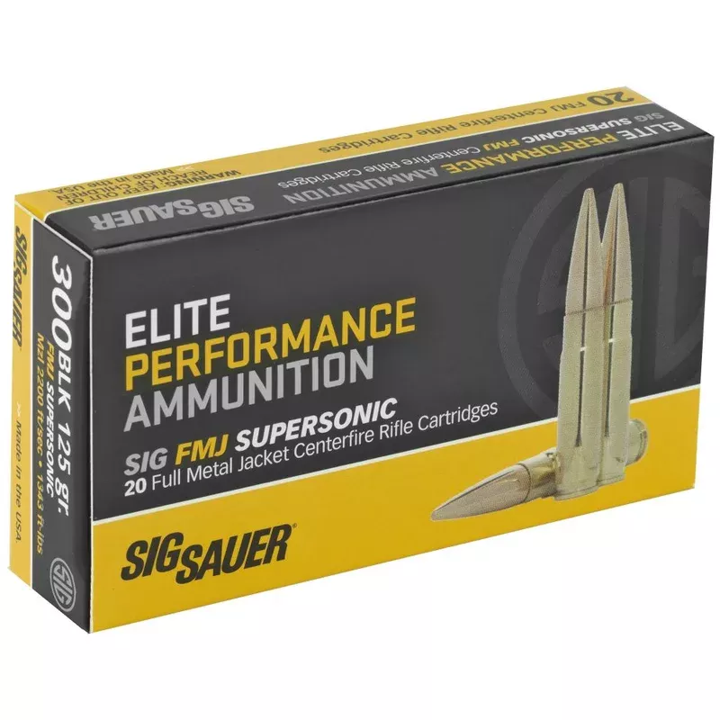 sig-sauer-elite-performance-300-blackout-full-metal-jacket Sig Sauer Elite Performance .300 Blackout Full Metal Jacket