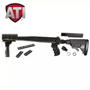 SKS Strikeforce Folding Tactical Stock by ATI, Black