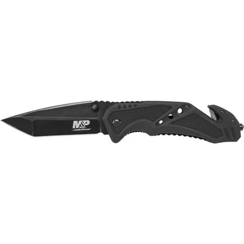 smith-wesson-m-p-clip-folder-liner-lock-black-blade-black-handle Smith & Wesson M&P Clip Folder Liner Lock Black Blade and Black Handle