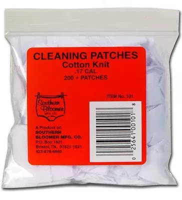 southern-bloomer-50-caliber-cleaning-patches Southern Bloomer 50 Caliber Cleaning Patches