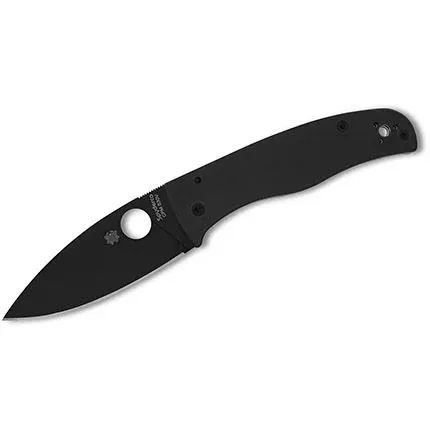 Spyderco Bodacious Black G-10 Black Blade