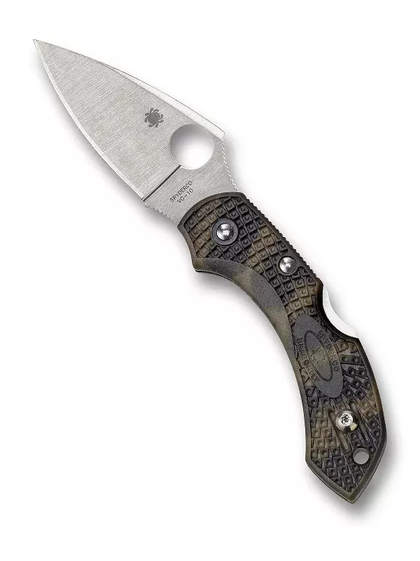 spyderco-dragonfly-zome-green-plainedge Spyderco Dragonfly, Zome Green, PlainEdge