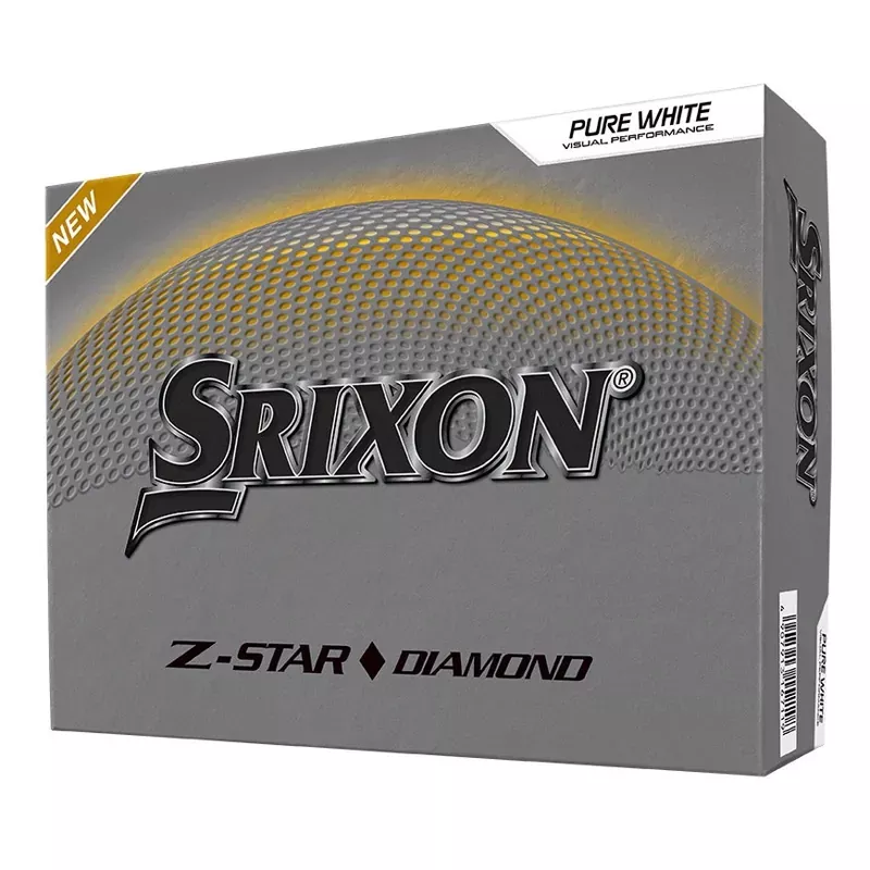 Srixon 2025 Z-Star Diamond 3 Golf Balls 12pk – White