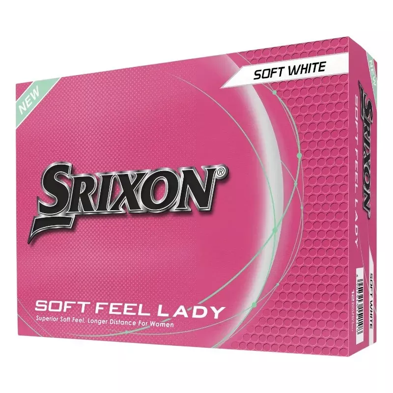 srixon-2026-soft-feel-lady-golf-balls-white Srixon 2026 Soft Feel Lady Golf Balls | White