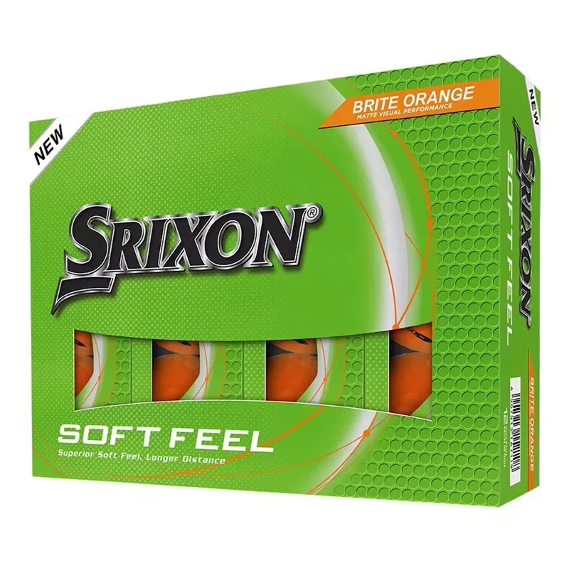 Srixon Soft Feel Brite Golf Balls – Brite Orange