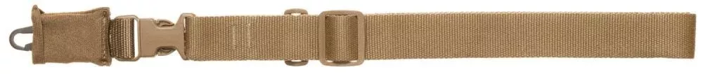 tac-shield-cqb-single-point-sling-with-hk-hook-1-50in-coyote-webbing Tac Shield CQB Single Point Sling with HK Hook 1.50in Coyote Webbing