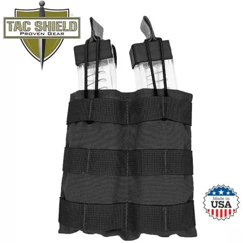 tac-shield-dbl-spd-load-smg-pouch-black Tac Shield DBL Spd Load SMG Pouch Black