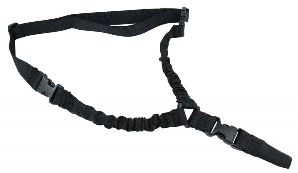 tacfire-one-point-double-bungee-sling-double-bungee-adjustable-black TacFire One Point Double Bungee Sling Double Bungee Adjustable Black