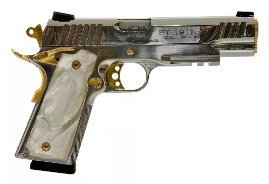 taurus-model-1911-38-super-stainless-pistol Taurus Model 1911 .38 Super Stainless Pistol