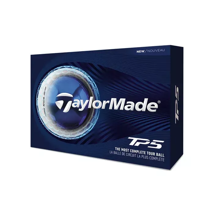 taylormade-2026-tp5-golf-balls-12pk-white TaylorMade 2026 TP5 Golf Balls 12pk – White