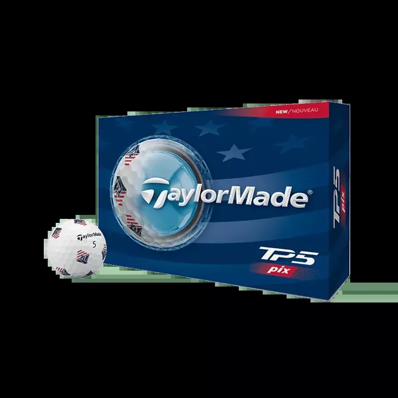 taylormade-tp5-pix-usa-golf-balls TaylorMade TP5 pix USA Golf Balls