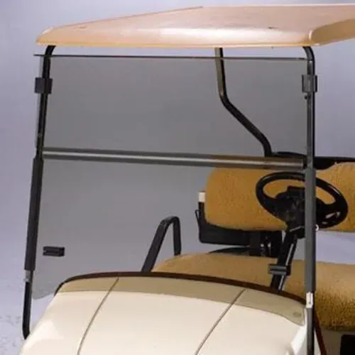 tinted-e-z-go-express-folding-windshield-models-s4-l4 Tinted E-Z-GO Express Folding Windshield (Models S4/L4)
